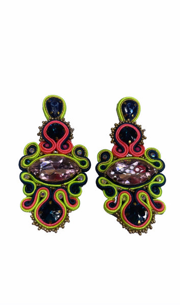 TETRIS SOUTACHE LIME